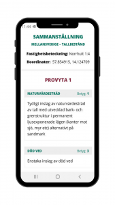 Naturvärdesbedömning mobil